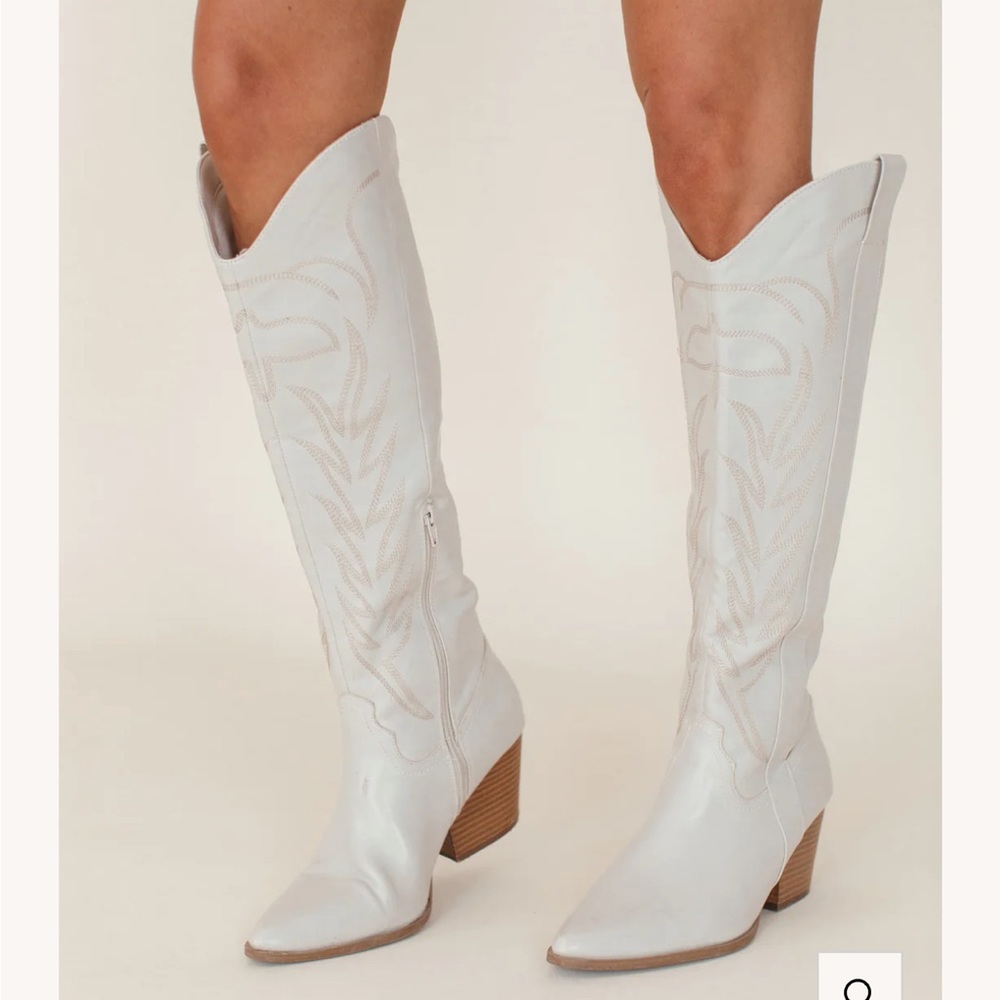 The Post Western Stone Boots